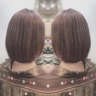 ミディアム カラー 重政 和樹のヘアスタイル