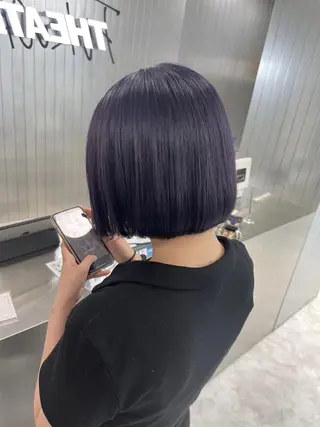 カラー 大人かわいい💍🤍 ボブ/ショートボブのヘアスタイル