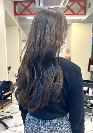 ロング カラー 髪質改善/縮毛矯正 鈴木裕介のヘアスタイル