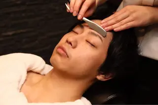 老田竜也 ヒロ銀座ヘアサロンのヘアスタイル