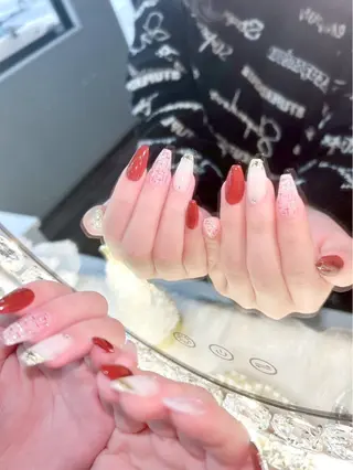 ネイル 【ちゅるん韓国🪄】 Aina🤍のネイルデザイン