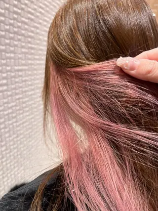 セミロング カラー 艶カラー/ よしみ🥣のヘアスタイル