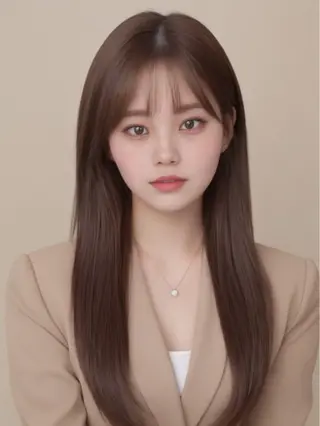 ロング カラー 韓国ヘア×髪質改善 /yoshikaのヘアスタイル