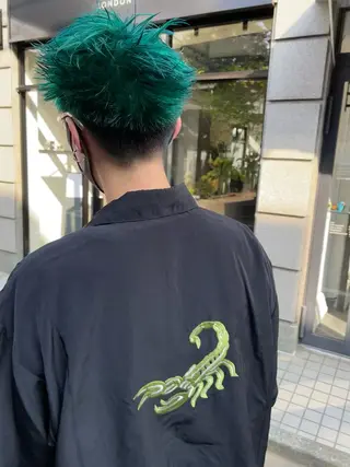 カラー メンズ レイヤー/パーマ /ウルフ/nabeのヘアスタイル