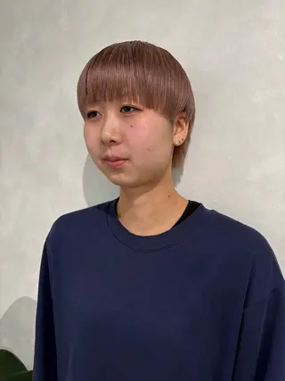 ショート 森住 優香のヘアスタイル