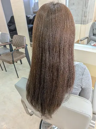 ロング カラー 原田 来実のヘアスタイル