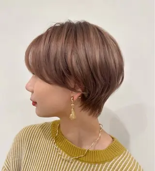 ショート カラー NOAHL上尾店 カットモデル募集中のヘアスタイル