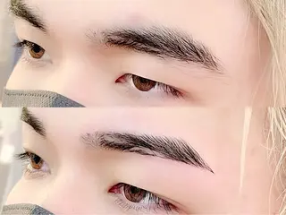 メンズ アイブロウ 眉毛専門店+brow 🌟KAHO🌟のマツエク・マツパデザイン
