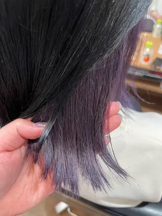 ミディアム 丸山 亜加理のヘアスタイル