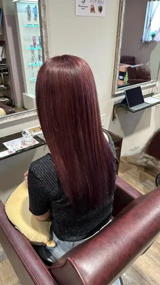 セミロング カラー 柔らかいcolor ￤韓国￤🩰マユ🩰のヘアスタイル