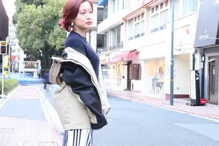 ショート カラー &.TIGRE 永野成知のヘアスタイル