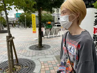 カラー メンズ ブリーチカラー 美髪矯正takaraのヘアスタイル