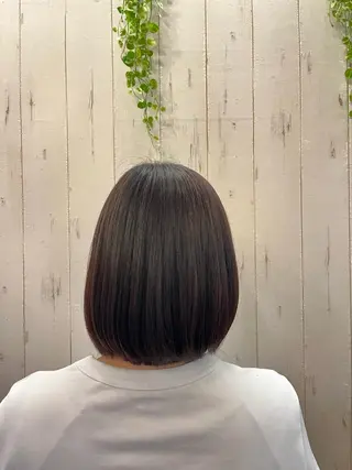 ミディアム sayaka 透明感カラーのヘアスタイル
