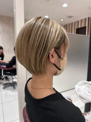 ショート 平石 花音のヘアスタイル