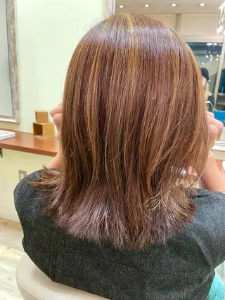 ミディアム ヤノ ユリカ   🥑のヘアスタイル