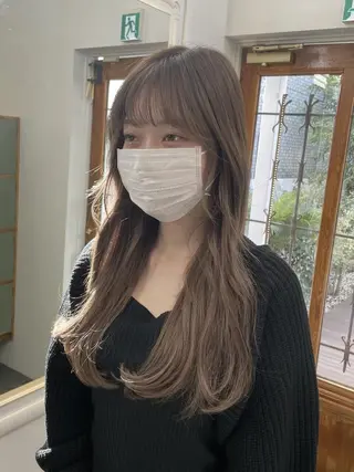 ロング 吉村 憂々のヘアスタイル