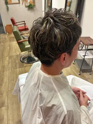 カラー メンズ 清水 美香のヘアスタイル