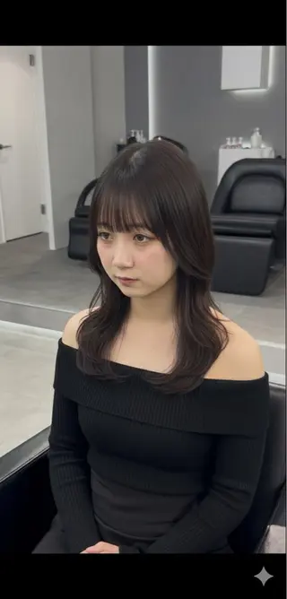 ロング puty.所属・韓国ヘア/三宮 chinariのヘアスタイル