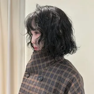 パーマ miyo .⋆のヘアスタイル