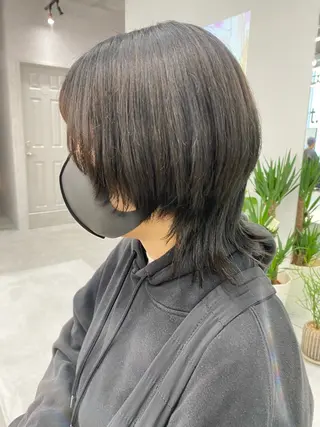 カラー 中村 彩夏のヘアスタイル