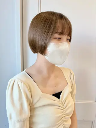 ショート allum SAKURAのヘアスタイル