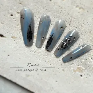 ネイル zuki🌔nail ┆堺筋本町・心斎橋のネイルデザイン