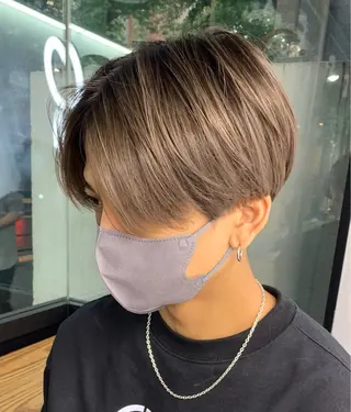 ショート カラー メンズ ✂️大人のデザイン vivid✂️のヘアスタイル