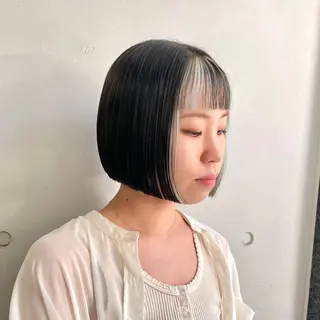 ショート カラー ショート/ボブ/ 透明感カラー/ほのかのヘアスタイル