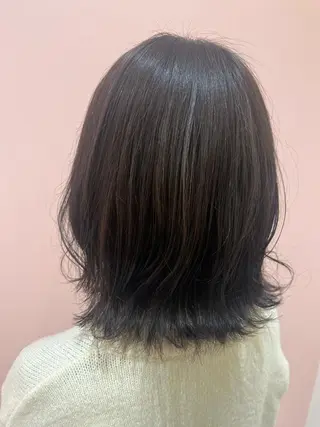 ミディアム カラー ASAMI /MaisonINEのヘアスタイル