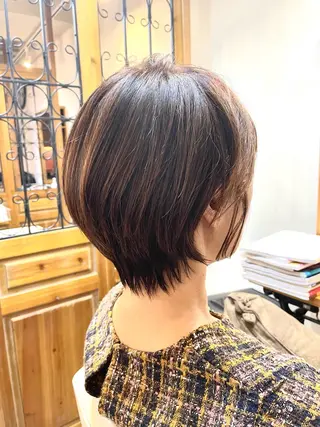 ショート 山木 裕子のヘアスタイル