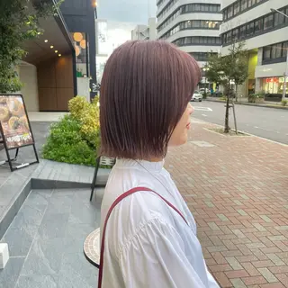 ミディアム 久保田 千尋のヘアスタイル