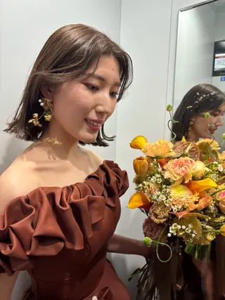 ショート トリコヘアサロン 新井千智のヘアスタイル