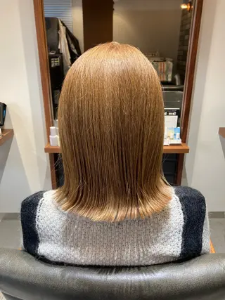 ミディアム カラー あべ 💆‍♀️🫧のヘアスタイル