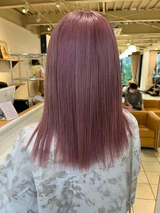 ミディアム ⭐️ダブルカラー⭐️ ｼｭﾝ⭐️のヘアスタイル