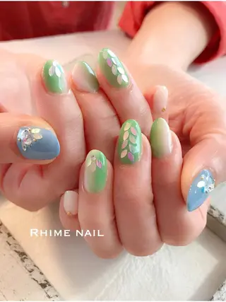 ネイル Rhime nail ライムネイルのネイルデザイン