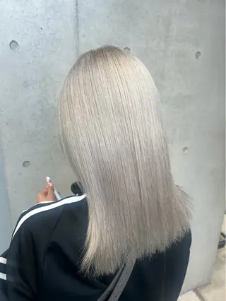 ミディアム カラー ヘアアレンジ 🦋似合わせカラー 艶髪🦋Rinaのヘアスタイル