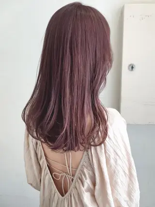 ロング カラー パーマ ヘアアレンジ メンズ キッズ ネイル マツエク・マツパ アイブロウ 🦕ウルフカット 🦕ａｋｉｈｏのヘアスタイル
