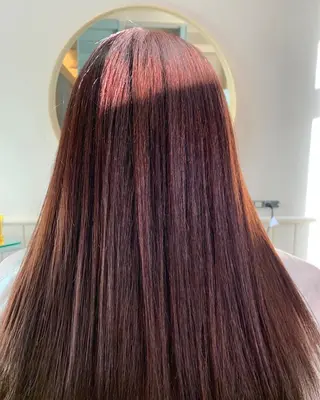 ロング カラー パーマ 艶髪専門美容師🏄 kazuレスlessのヘアスタイル