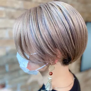 ショート カラー 🦄Re.ly代表 灰野壮🦄のヘアスタイル
