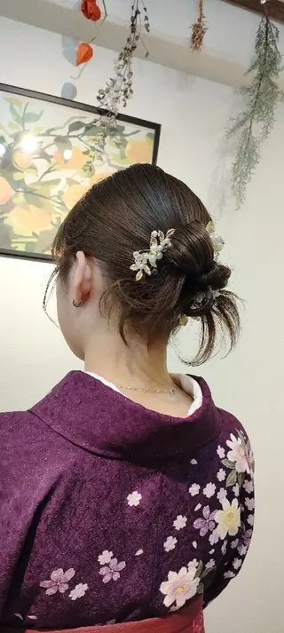 ヘアアレンジ HempBeauty 浅野アサミのヘアスタイル