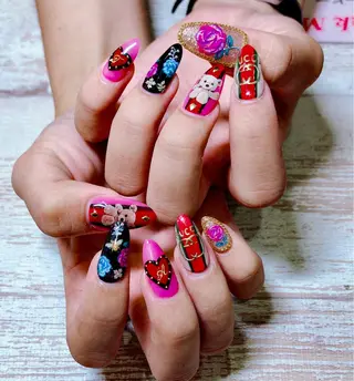 ネイル Lino+ ネイル&よもぎ蒸しのネイルデザイン