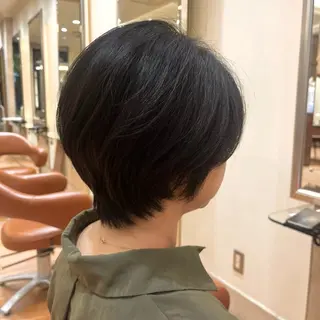 ショート ショートカット / 銀座/ 青山莉奈のヘアスタイル