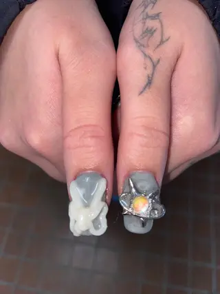 ネイル en　nail 池袋店所属・個性派🌺推しネイル 💅💞hota🐇のネイルデザイン