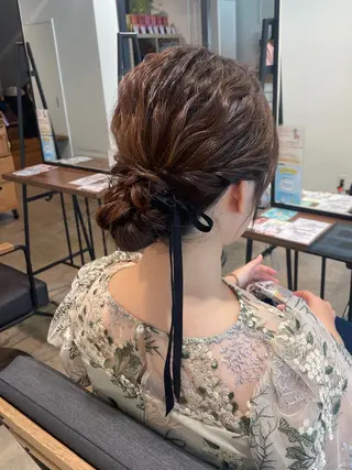 ヘアアレンジ 髪質改善カラー× レイヤー/rinaのヘアスタイル