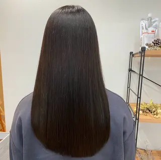 ロング カラー ブリーチなし 暖色カラー/井上あいのヘアスタイル