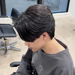 パーマ メンズ シャドウ🐾✖️ 波巻き🌊/AOIのヘアスタイル