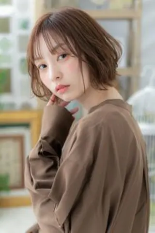 ミディアム カラー 出川 宙☘️のヘアスタイル