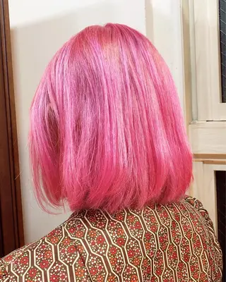 ミディアム カラー 牧野 由香のヘアスタイル