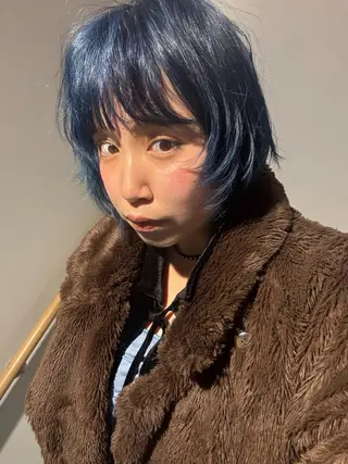 カラー ブリーチなしカラー/ パーマ/おとは🦖♡のヘアスタイル
