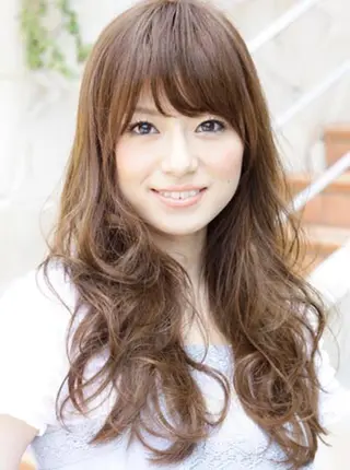 ロング 石田 啓祐のヘアスタイル